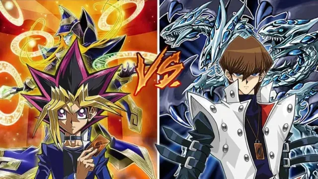 Yugi Mouto y Seto Kaiba